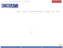 Tablet Screenshot of newgatecapitalpartners.com